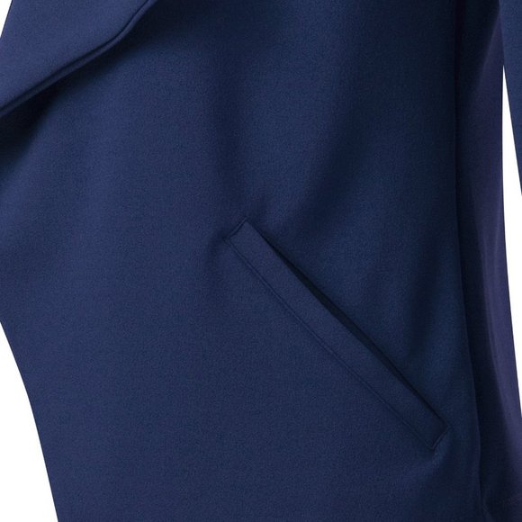 Basic Casual Navy Open Front Blazer Cardigan - Picture 4 of 6